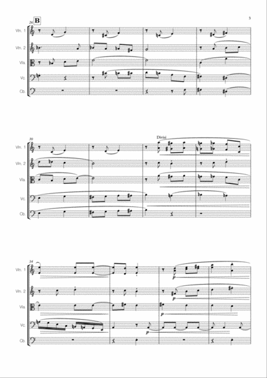 1961 (String Orchestra) - Ziza Padilha String Orchestra scores gallery preview page 4