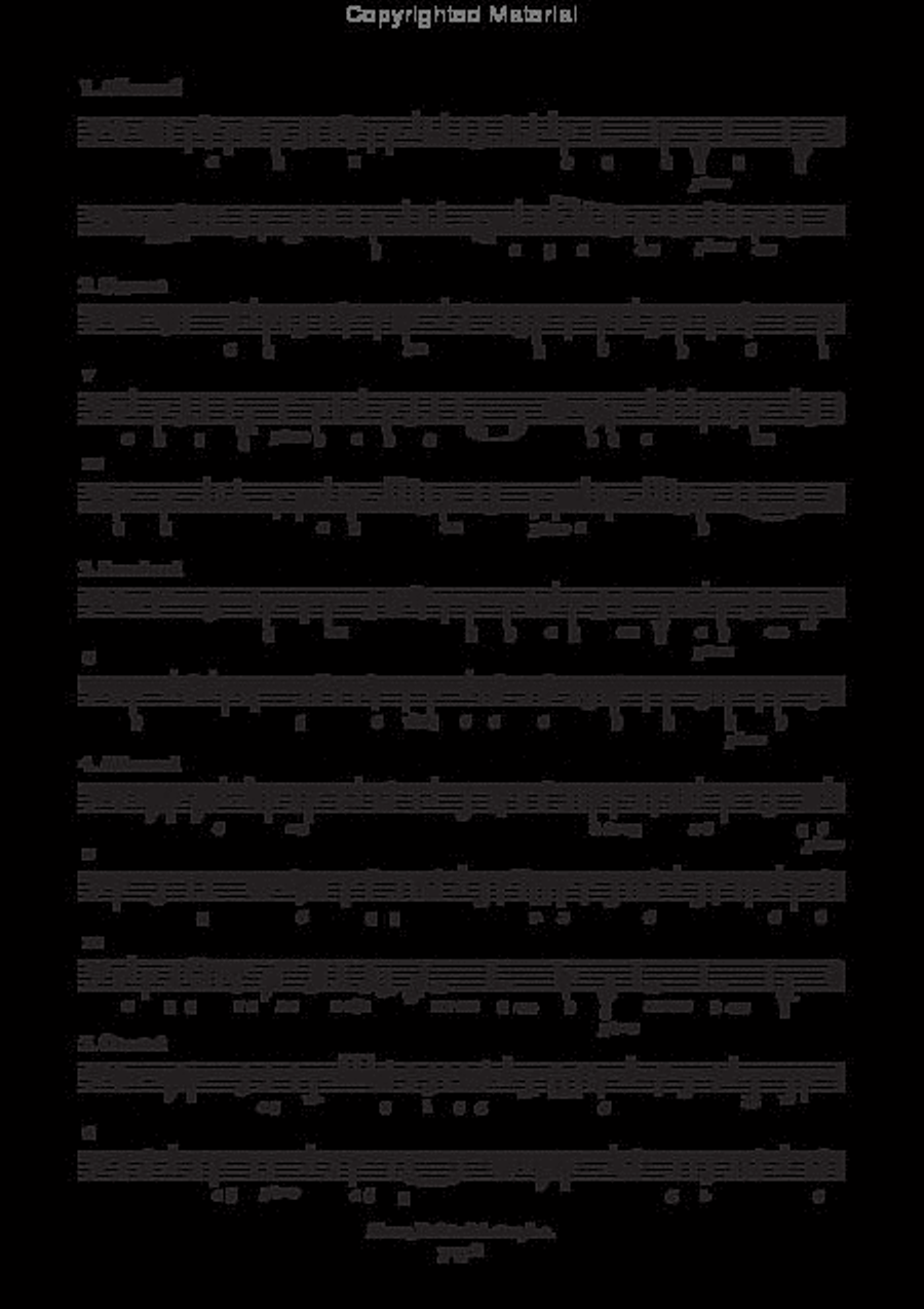 Delitiae Musicae (Rostock, 1656) Basso Continuo scores gallery preview page 4