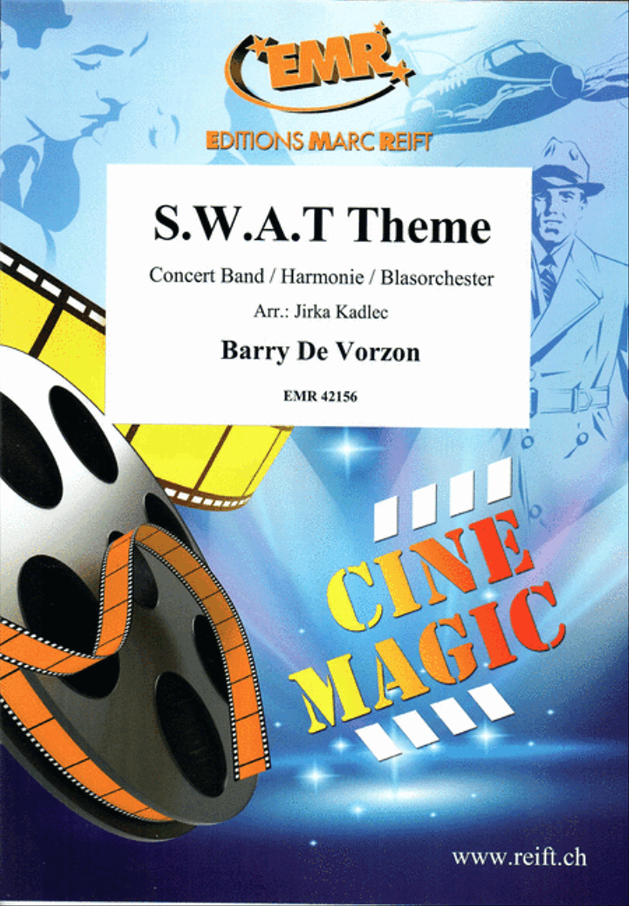 S.W.A.T Theme Concert Band scores gallery preview page 1