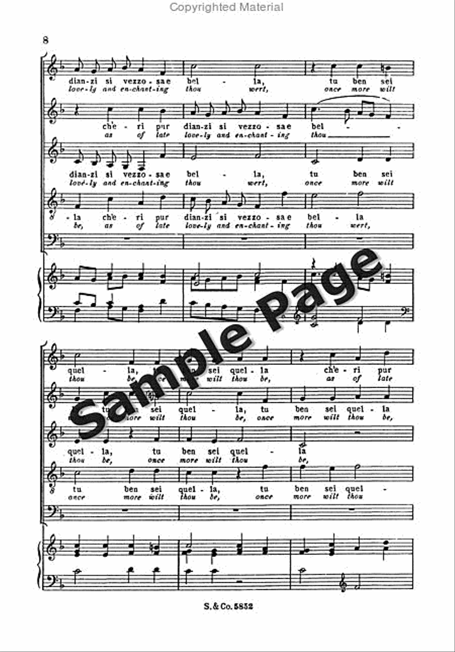 O Primavera O Primavera SSATB scores gallery preview page 11