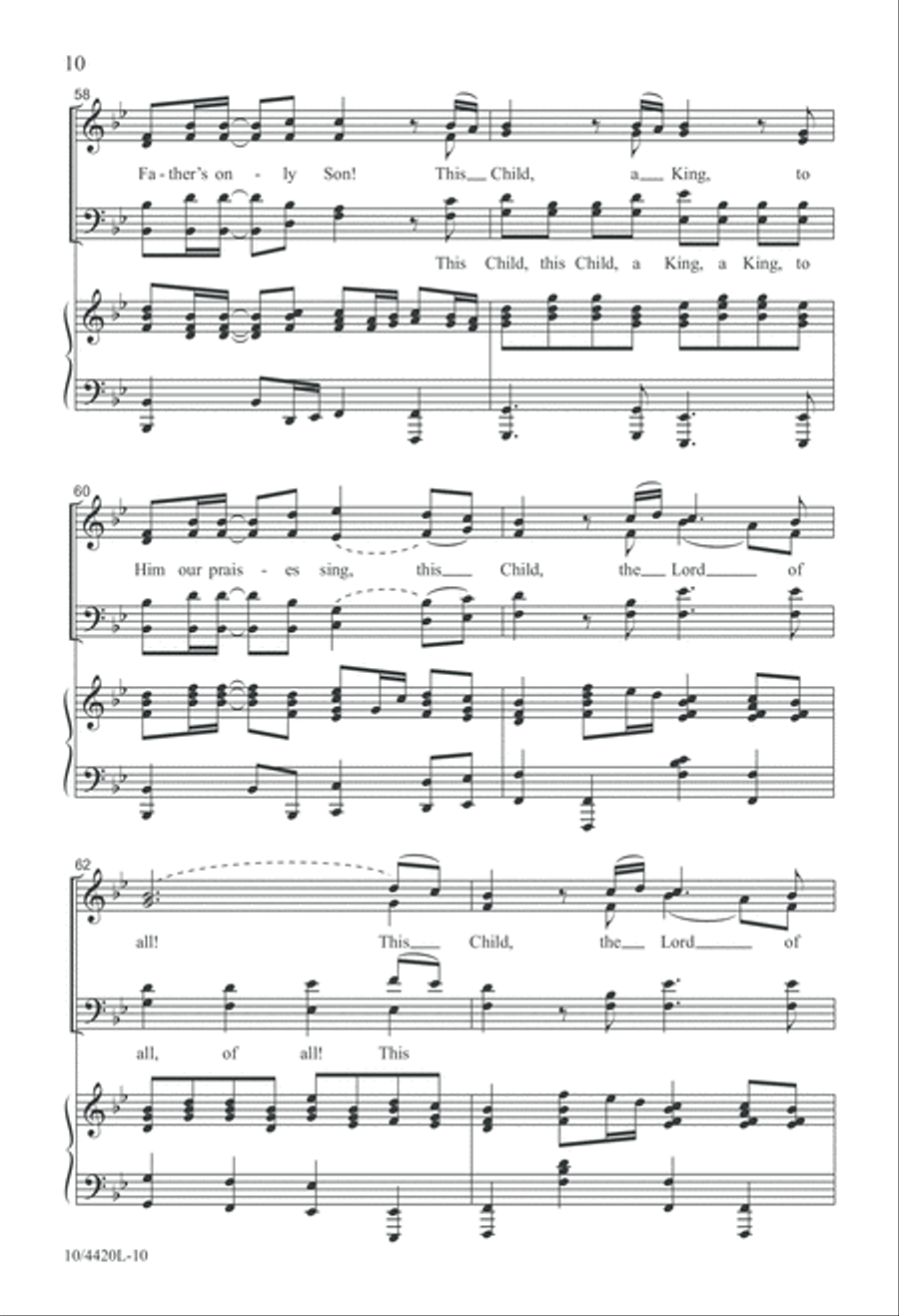 This Child This Child 4-Part scores gallery preview page 10