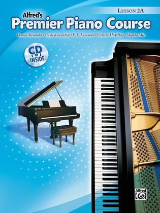Book cover for Premier Piano Course Lesson Book, Book 2A