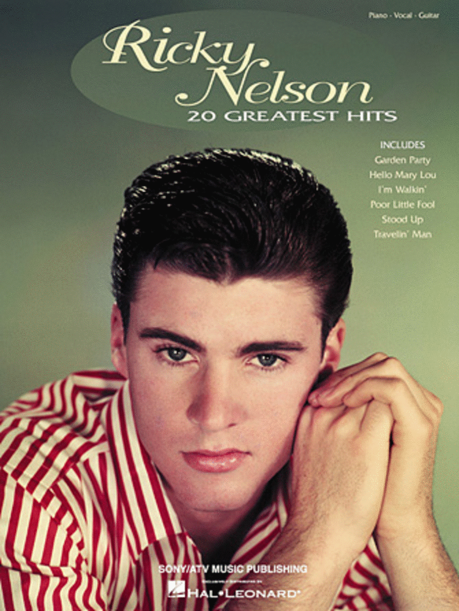 Ricky Nelson – 20 Greatest Hits Piano, Vocal, Guitar scores gallery preview page 1