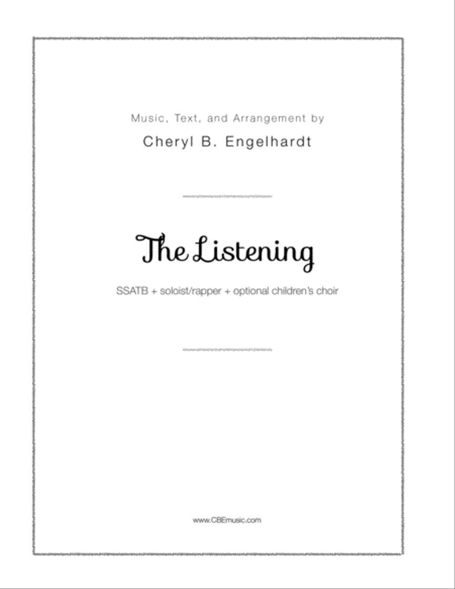 The Listening Divisi scores gallery preview page 1