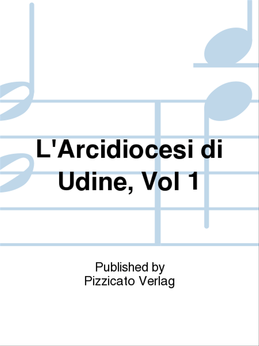 L'Arcidiocesi di Udine, Vol 1 Collection / Songbook scores gallery preview page 1