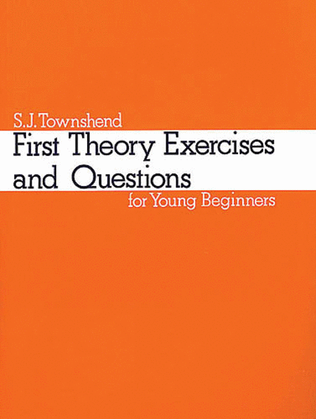 Book cover for First Theory Exercises And Questions
