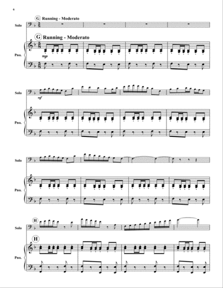 My Little Man (Son: Karlten) Euphonium scores gallery preview page 6