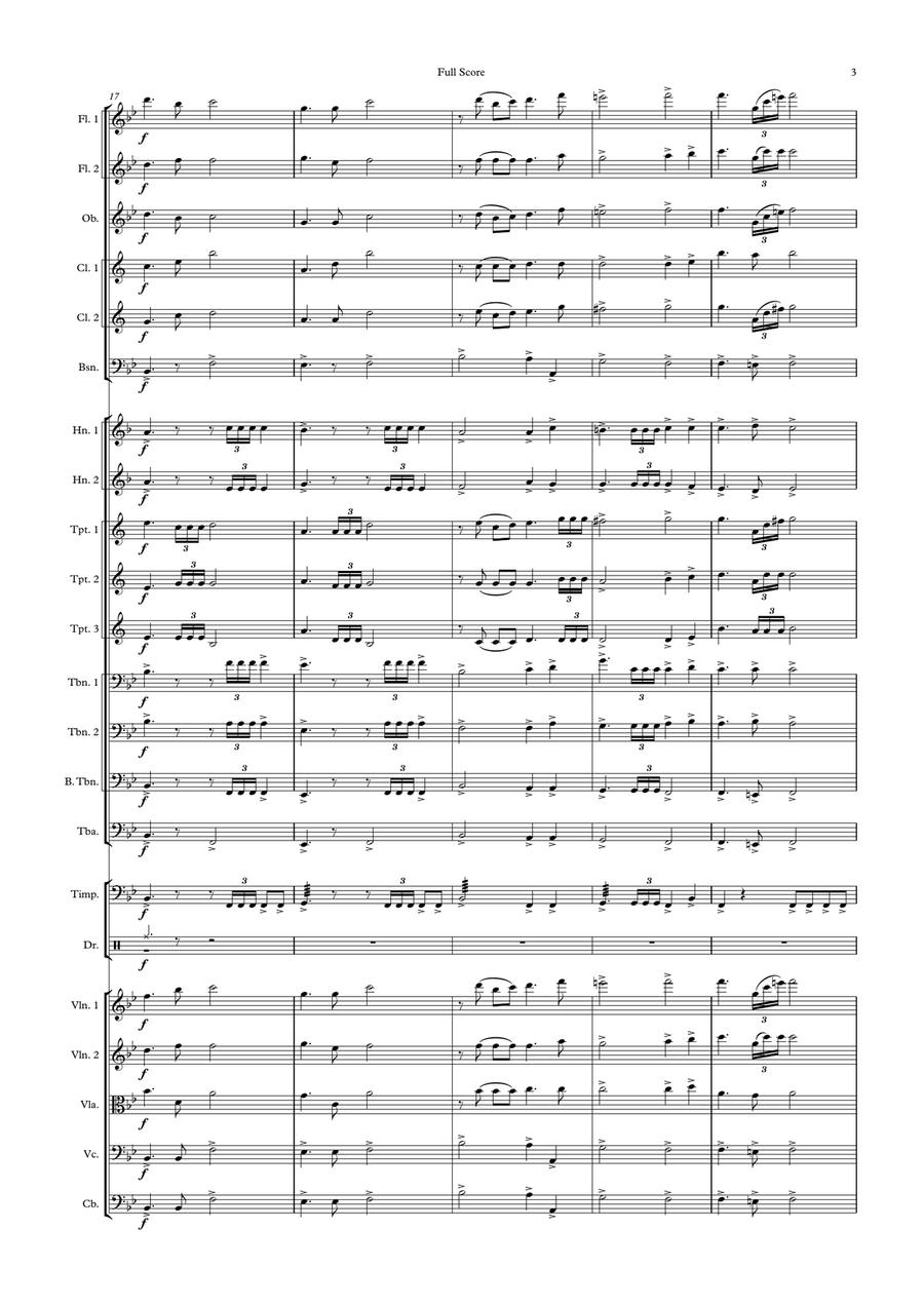 Solaris Full Orchestra scores gallery preview page 5