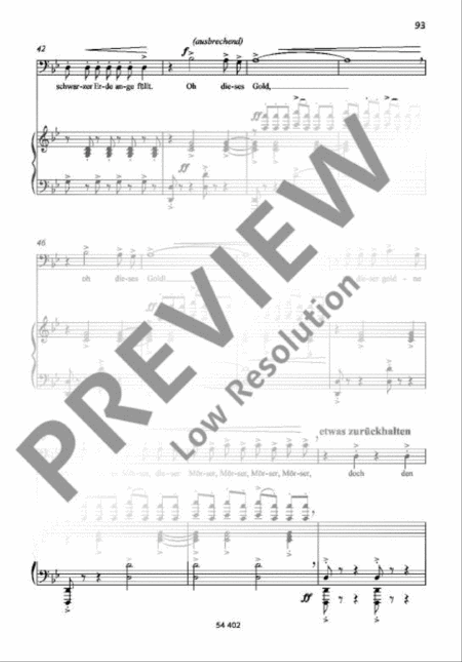 Szene des Bauern Baritone Voice scores gallery preview page 5