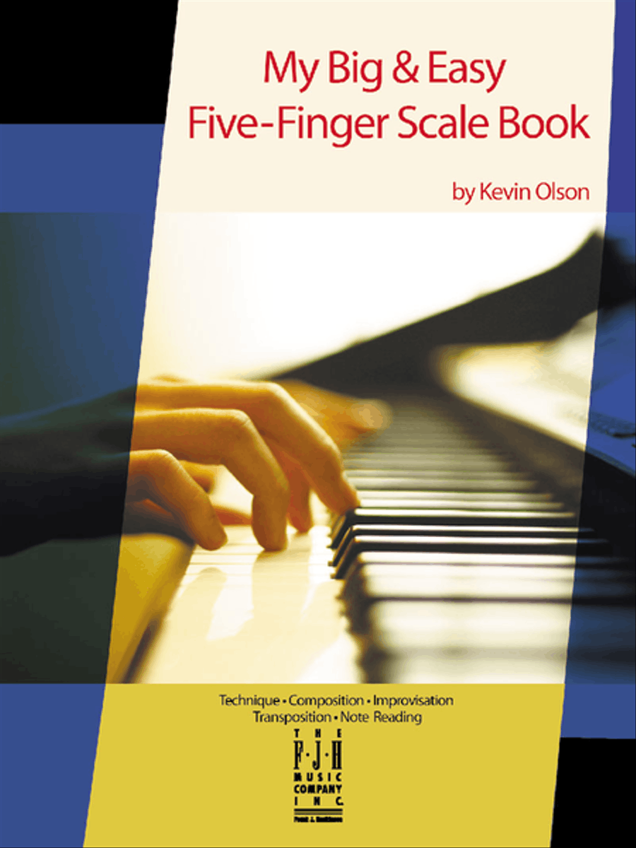 My Big & Easy Five-Finger Scale Book Piano Method scores gallery preview page 1
