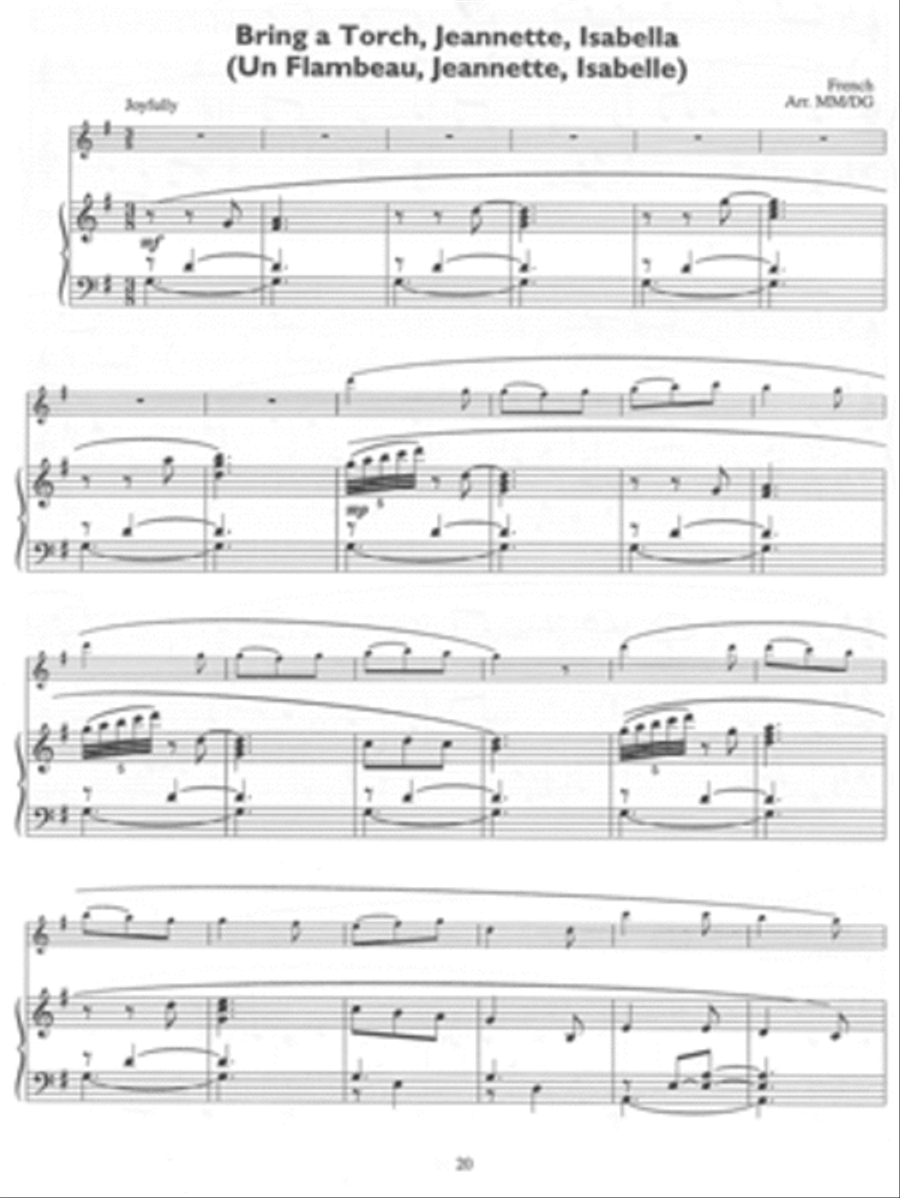Noels for Flute and Piano Oboe scores gallery preview page 2