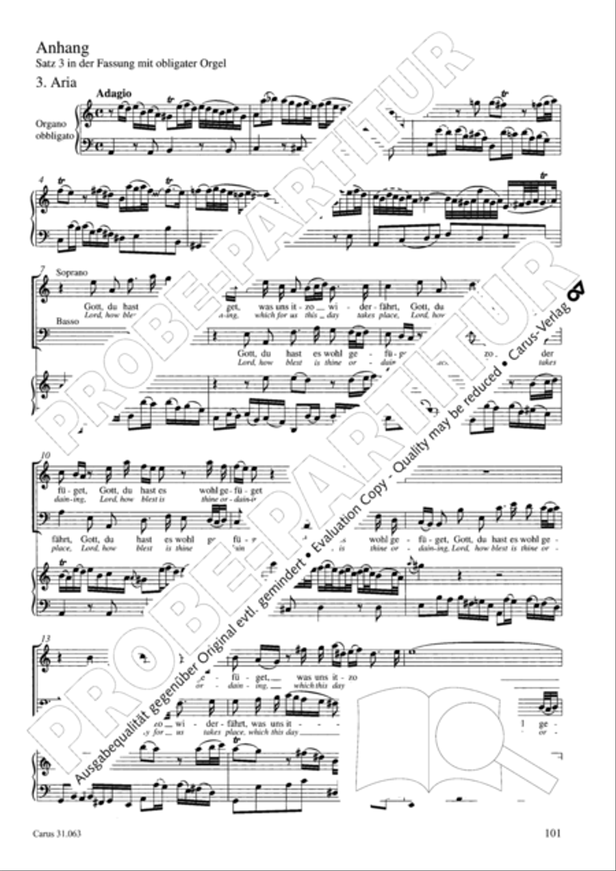 Christians, etch this blessed day (Christen, atzet diesen Tag) 4-Part scores gallery preview page 102