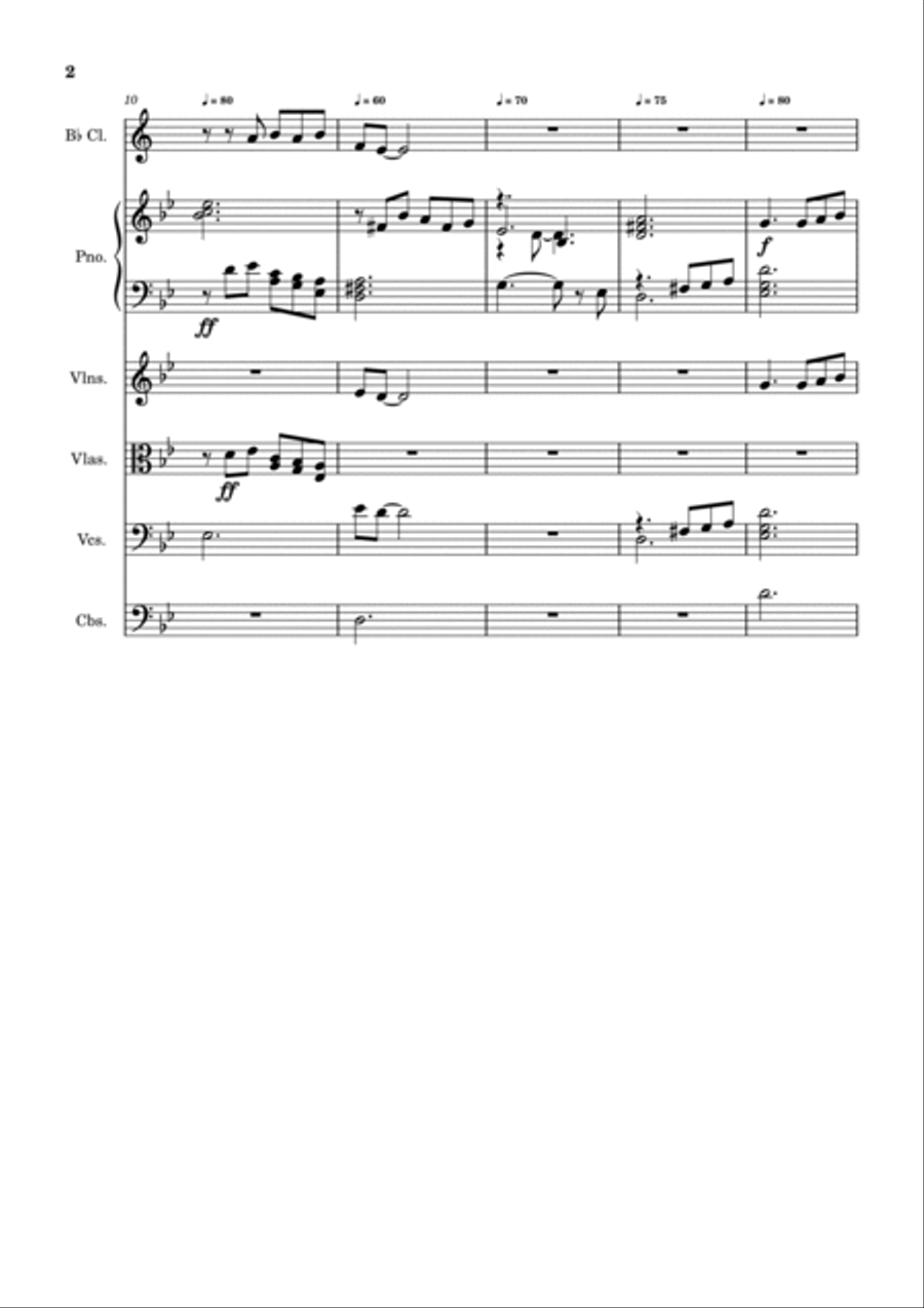 Waiting Chamber Orchestra scores gallery preview page 3