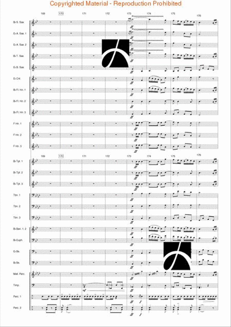 Artemis (Fulnaho) Concert Band scores gallery preview page 23