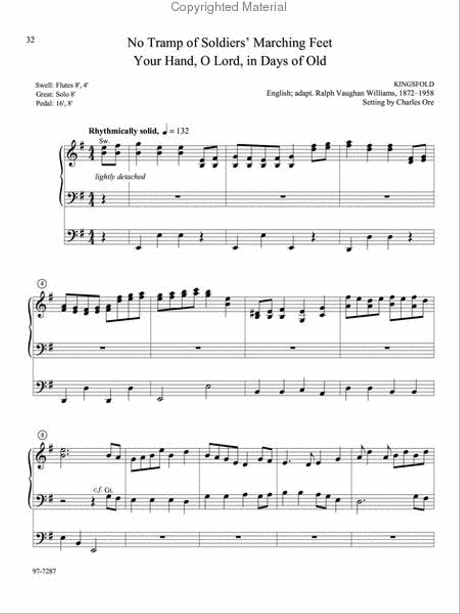 Eleven Compositions for Organ, Set VIII Organ scores gallery preview page 7