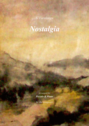 Sérgio Varalonga - "Nostalgia", arranjo para Flautim e piano ("Nostalgia", arranged by the composer