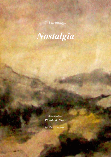 Sérgio Varalonga - "Nostalgia", arranjo para Flautim e piano ("Nostalgia", arranged by the composer image number null