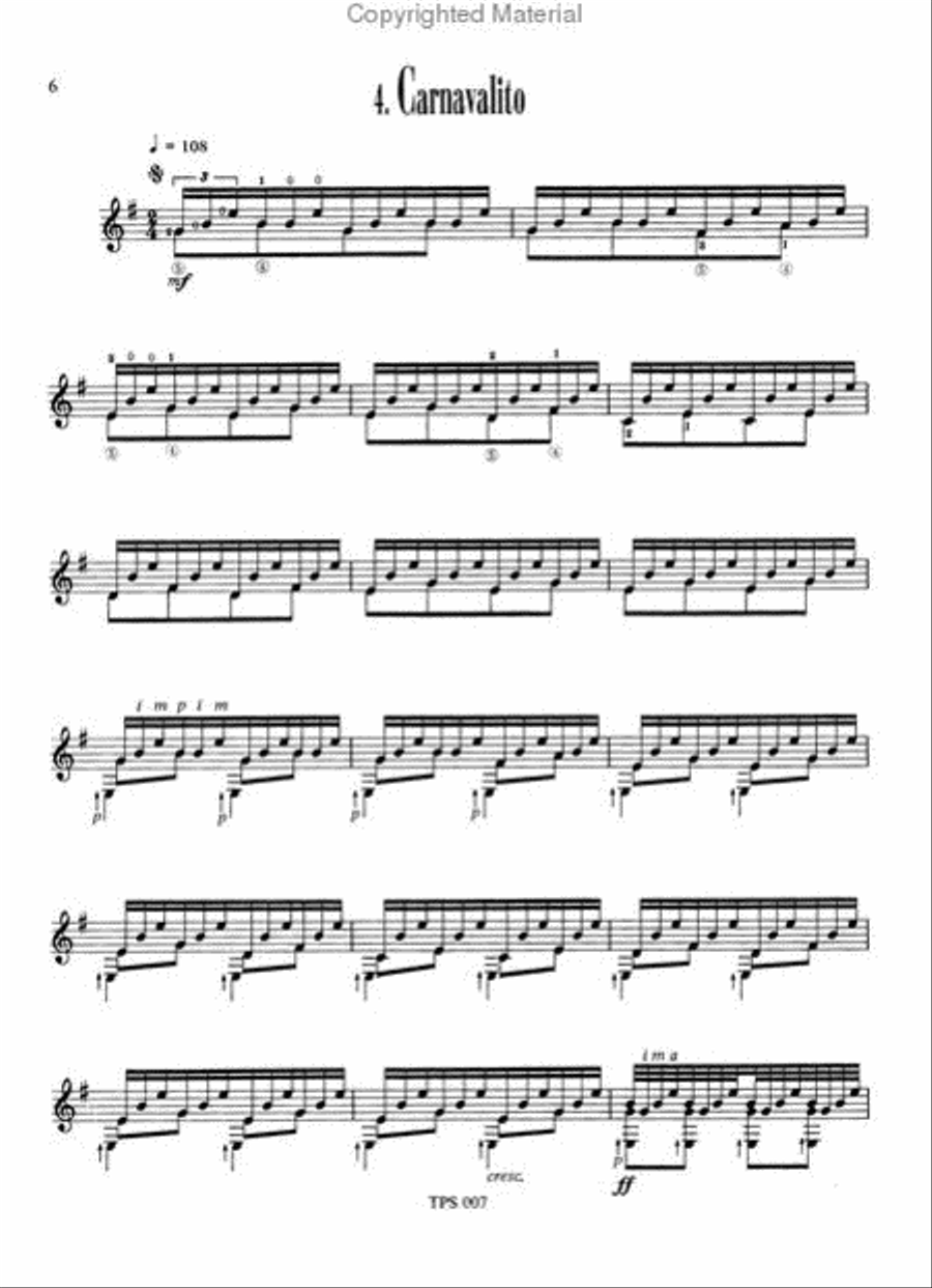 Suite Del Recuerdo - Guitar Chamber Music scores gallery preview page 4