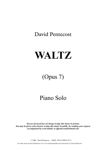 Waltz, Opus 7 image number null