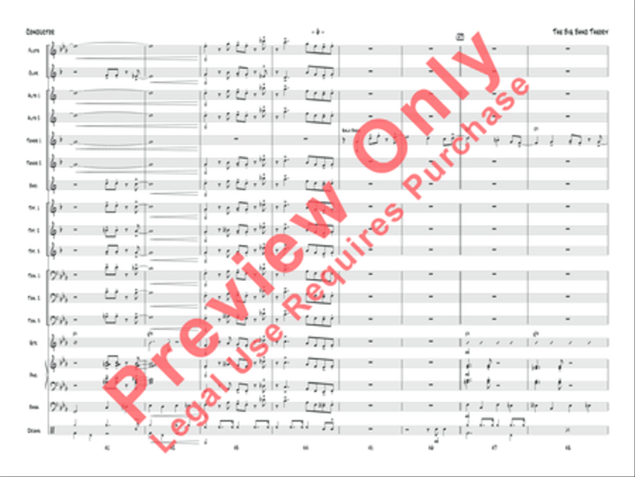 The Big Band Theory The Big Band Theory Jazz Ensemble scores gallery preview page 7