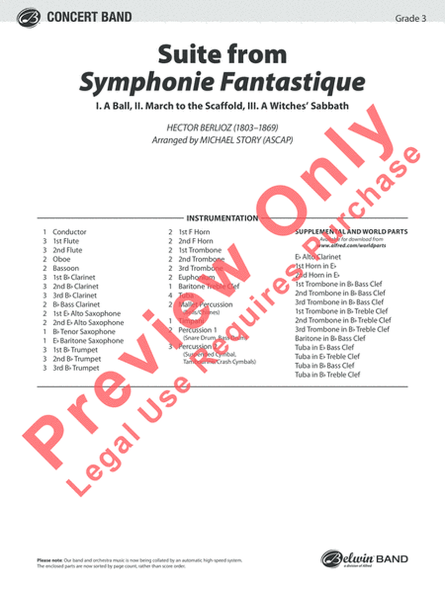 Suite from Symphonie Fantastique