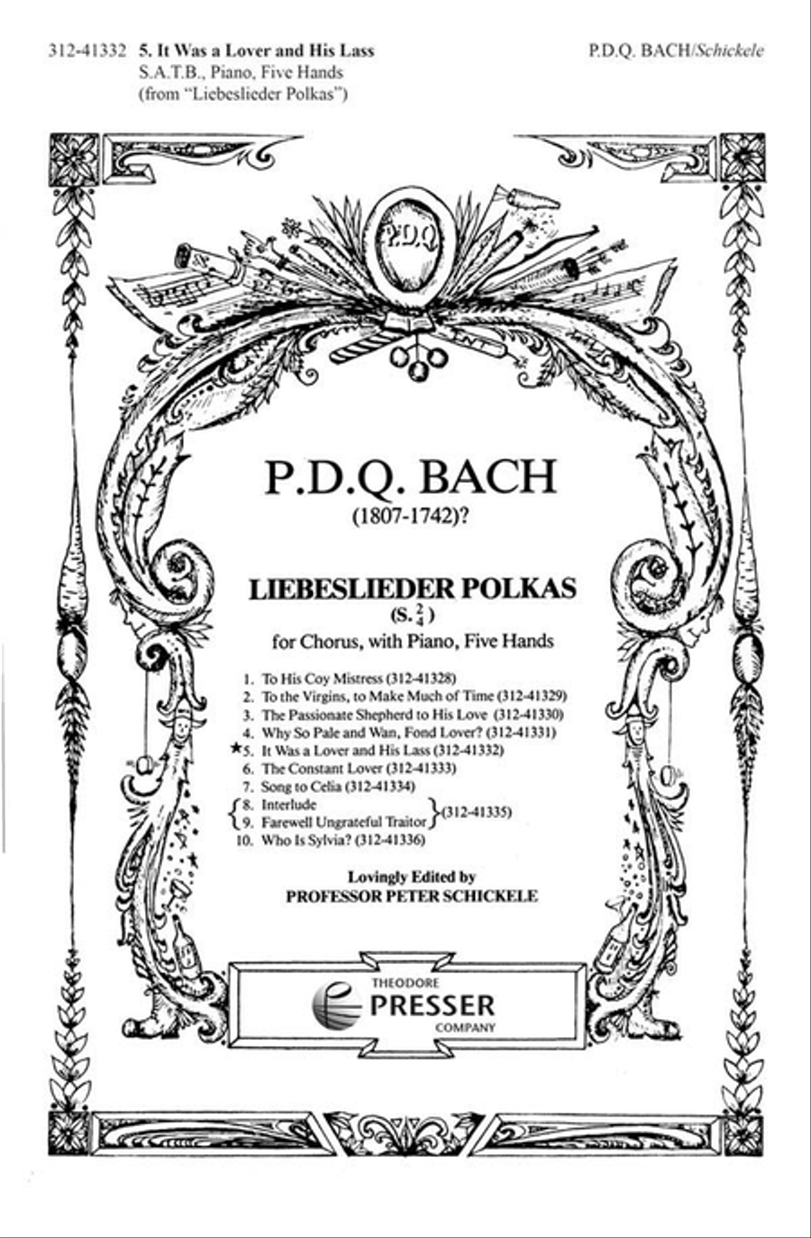 Liebeslieder Polkas, S. 2/4 4-Part scores gallery preview page 1
