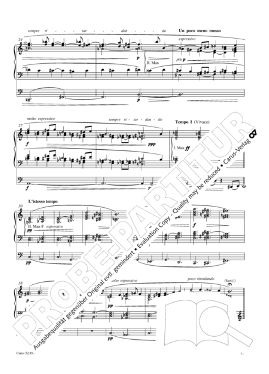 12 Stucke, Op. 59 Heft 1 12 Stucke, Op. 59 Heft 1 Organ Solo scores gallery preview page 14
