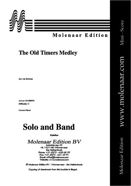 The Old Timers Medley