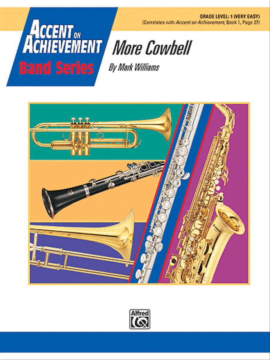 More Cowbell More Cowbell Concert Band scores gallery preview page 1