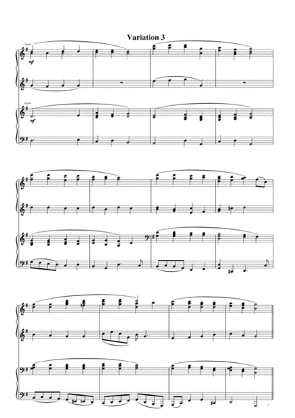 Nine Variations on Twinkle, twinkle little Star, Op. 10 image number null