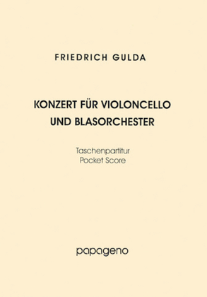 Concerto for Violincello and Wind Orchestra
