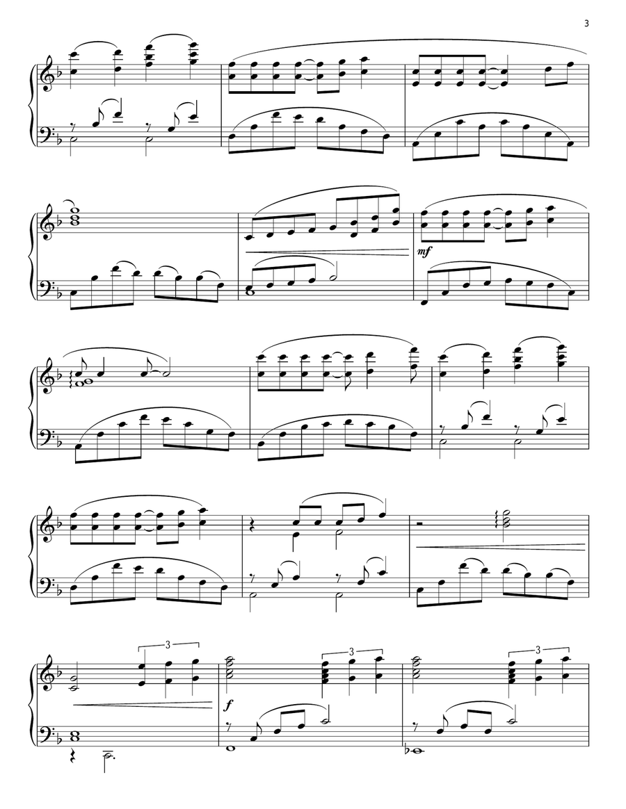 Part Of Your World (from The Little Mermaid) Piano Solo scores gallery preview page 3