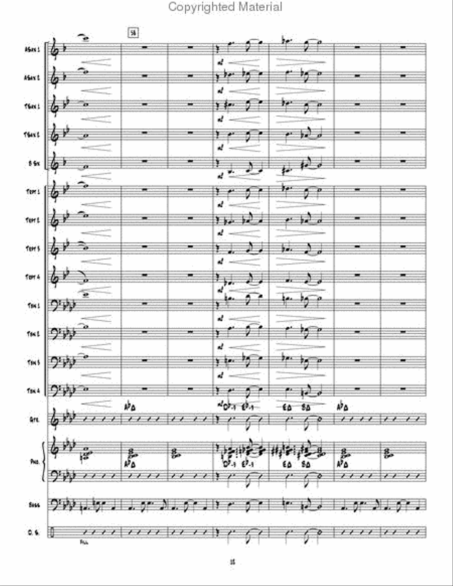 Captiva Island Jazz Ensemble scores gallery preview page 13