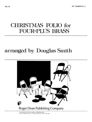 Christmas Folio for Four-Plus Brass - Tpt 1 and 2