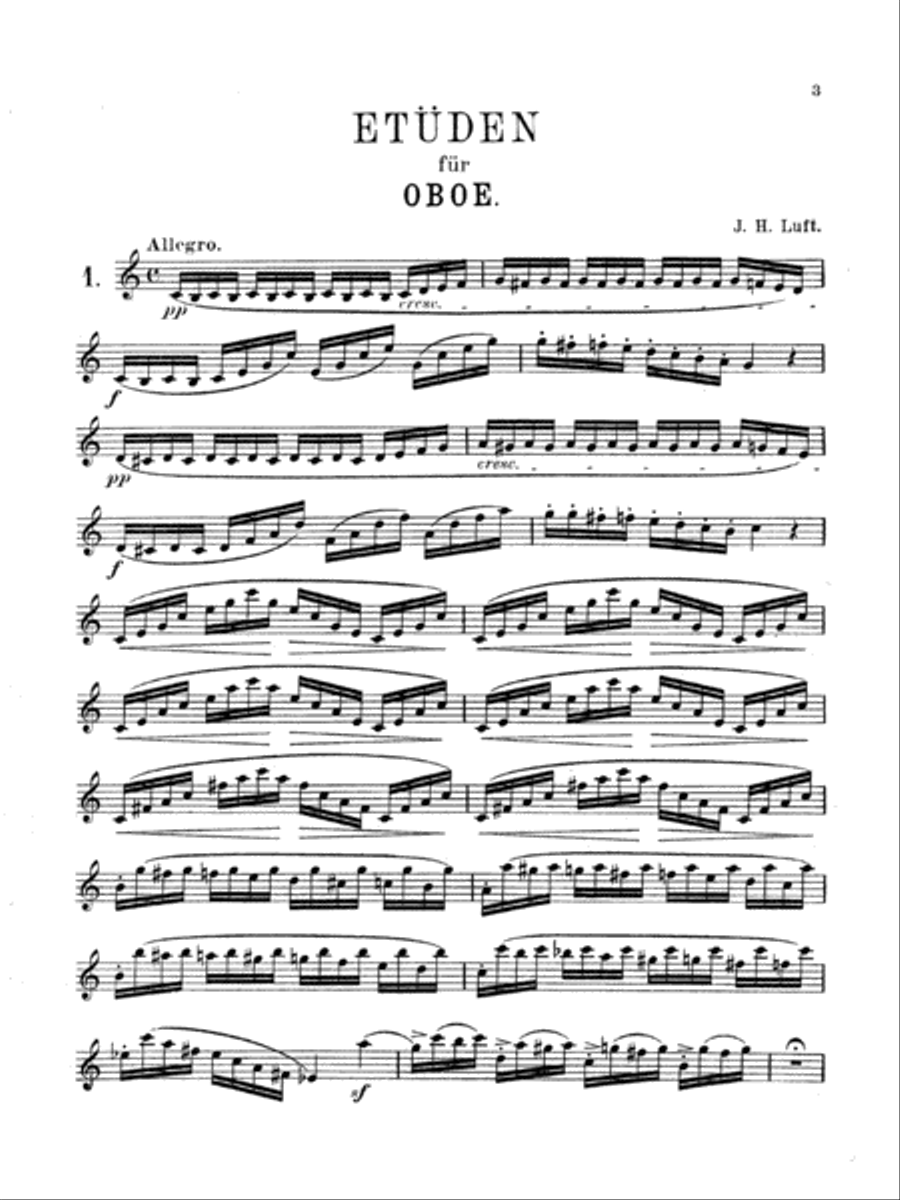 Twenty-four Studies Twenty-four Studies Oboe scores gallery preview page 4