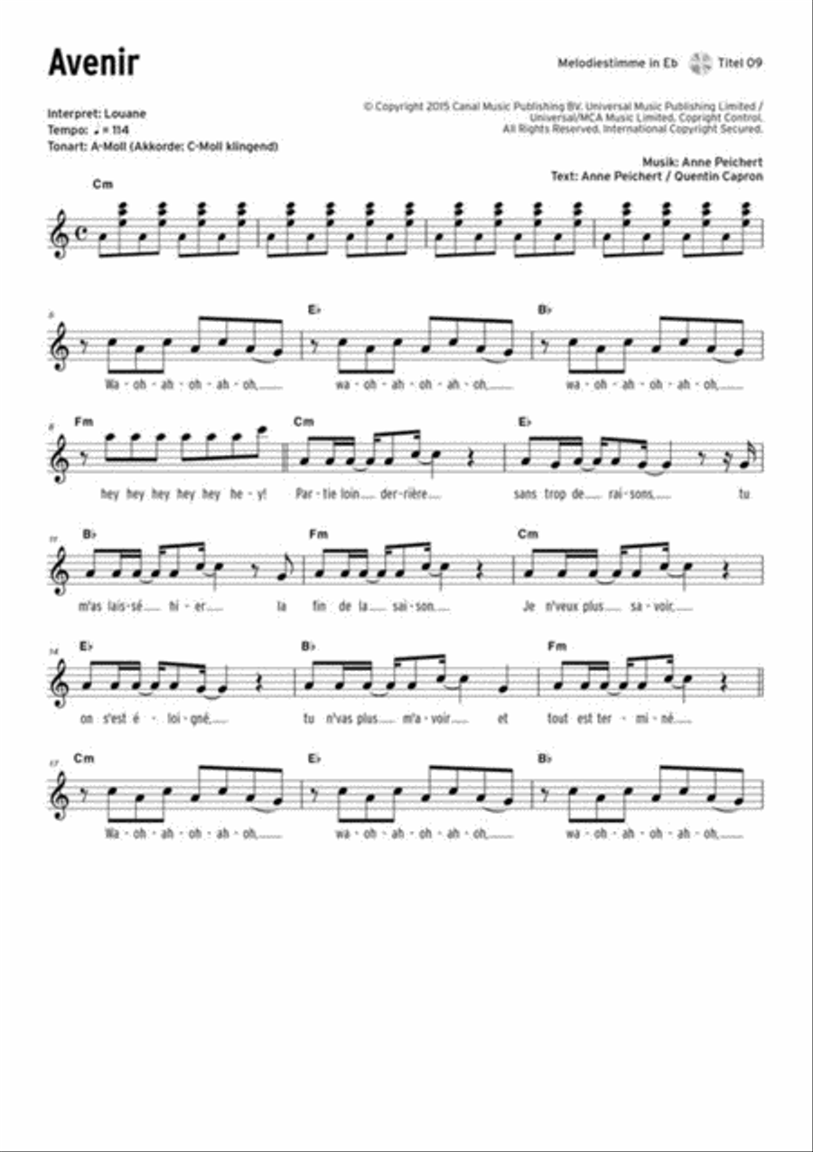 Top Charts 76 Top Charts 76 Piano, Vocal, Guitar scores gallery preview page 3