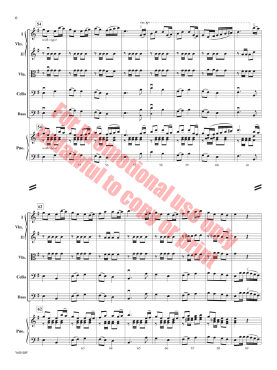 Dorian Dialogue String Orchestra scores gallery preview page 7