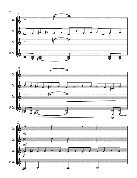 Clarinet Quartet No.2