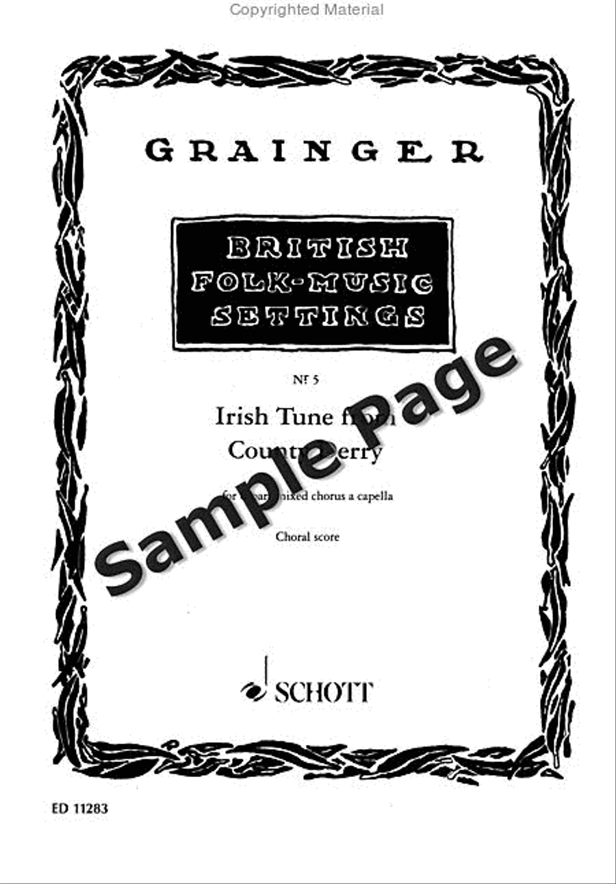 Irish Tune from County Derry Divisi scores gallery preview page 2