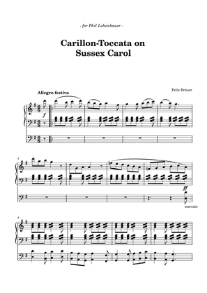 Book cover for Carillon-Toccata on Sussex Carol