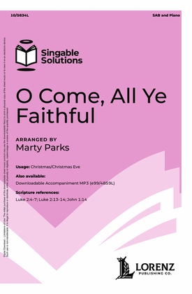 Book cover for O Come, All Ye faithful