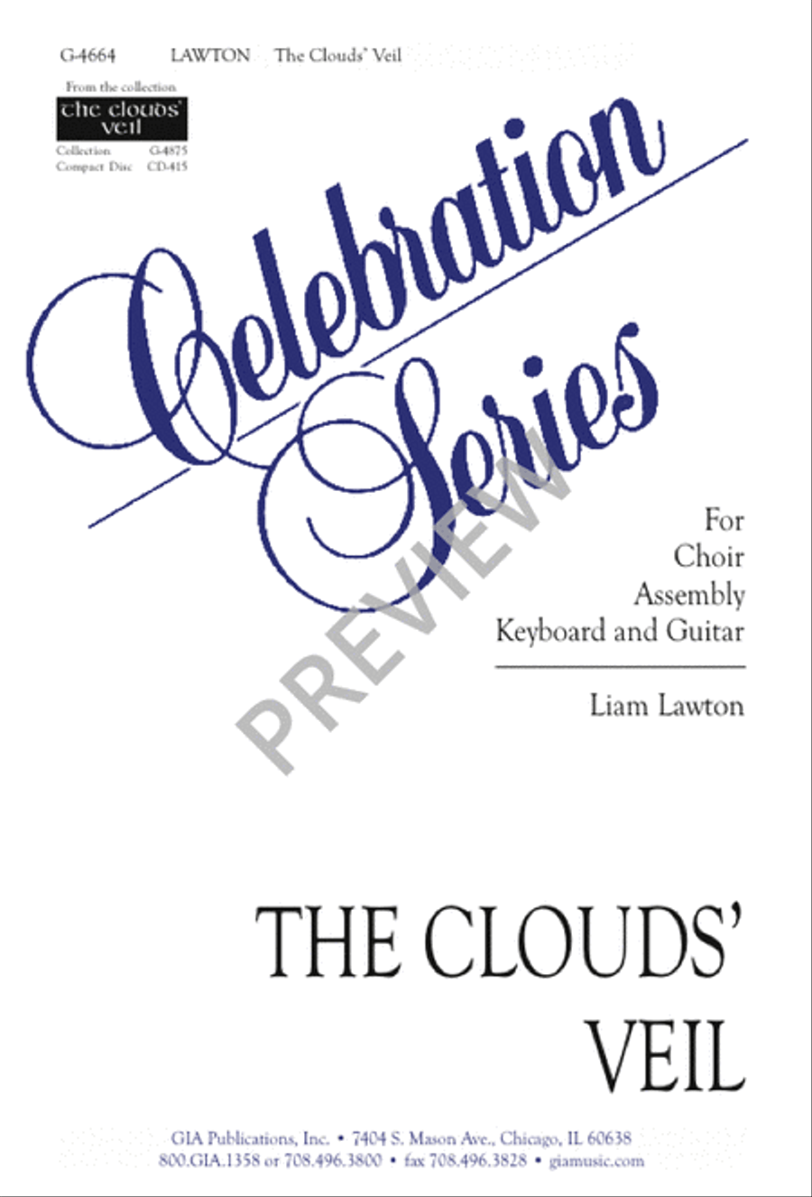The Clouds' Veil 4-Part scores gallery preview page 1