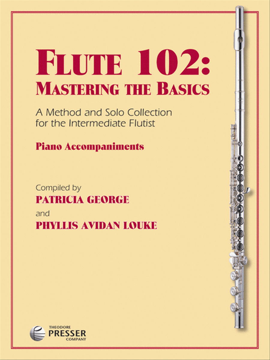 Flute 102: Piano Accompaniments Chamber Music scores gallery preview page 1