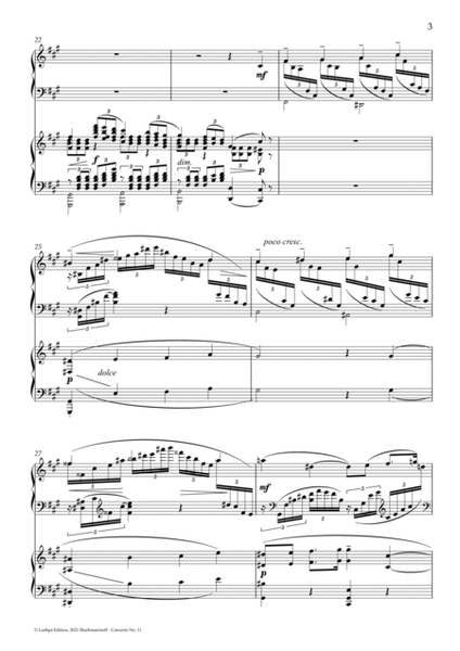 Piano Concerto No.1 op.1 (Revised version, 1917)