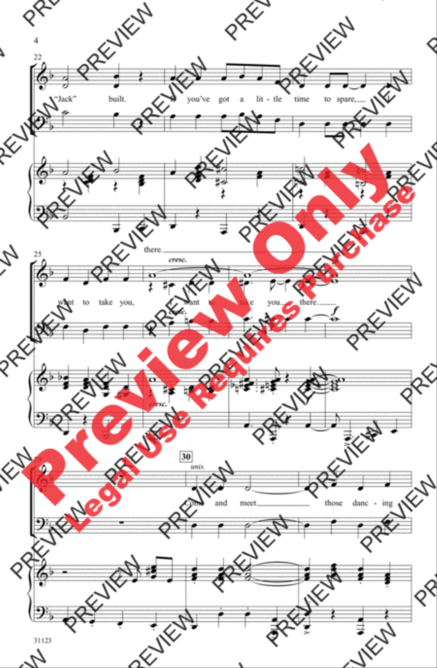 Forty-Second Street 3-Part scores gallery preview page 4