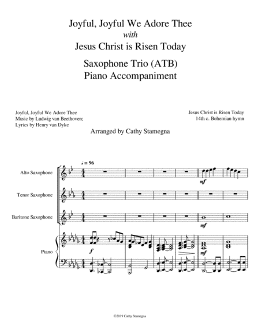 Joyful, Joyful We Adore Thee (with 