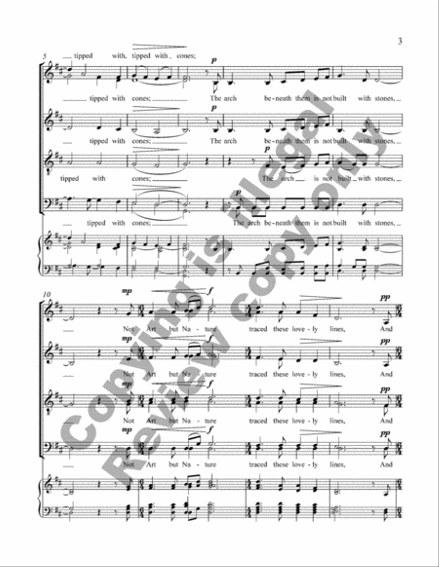 My Cathedral Divisi scores gallery preview page 9
