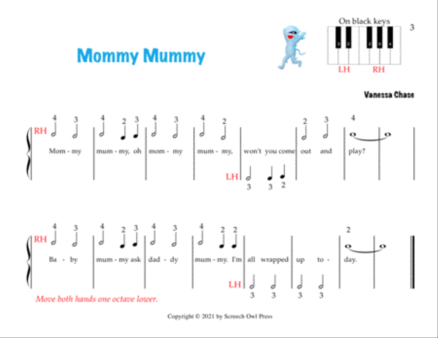 Mommy Mummy and More Mommy Mummy and More Piano Method scores gallery preview page 3