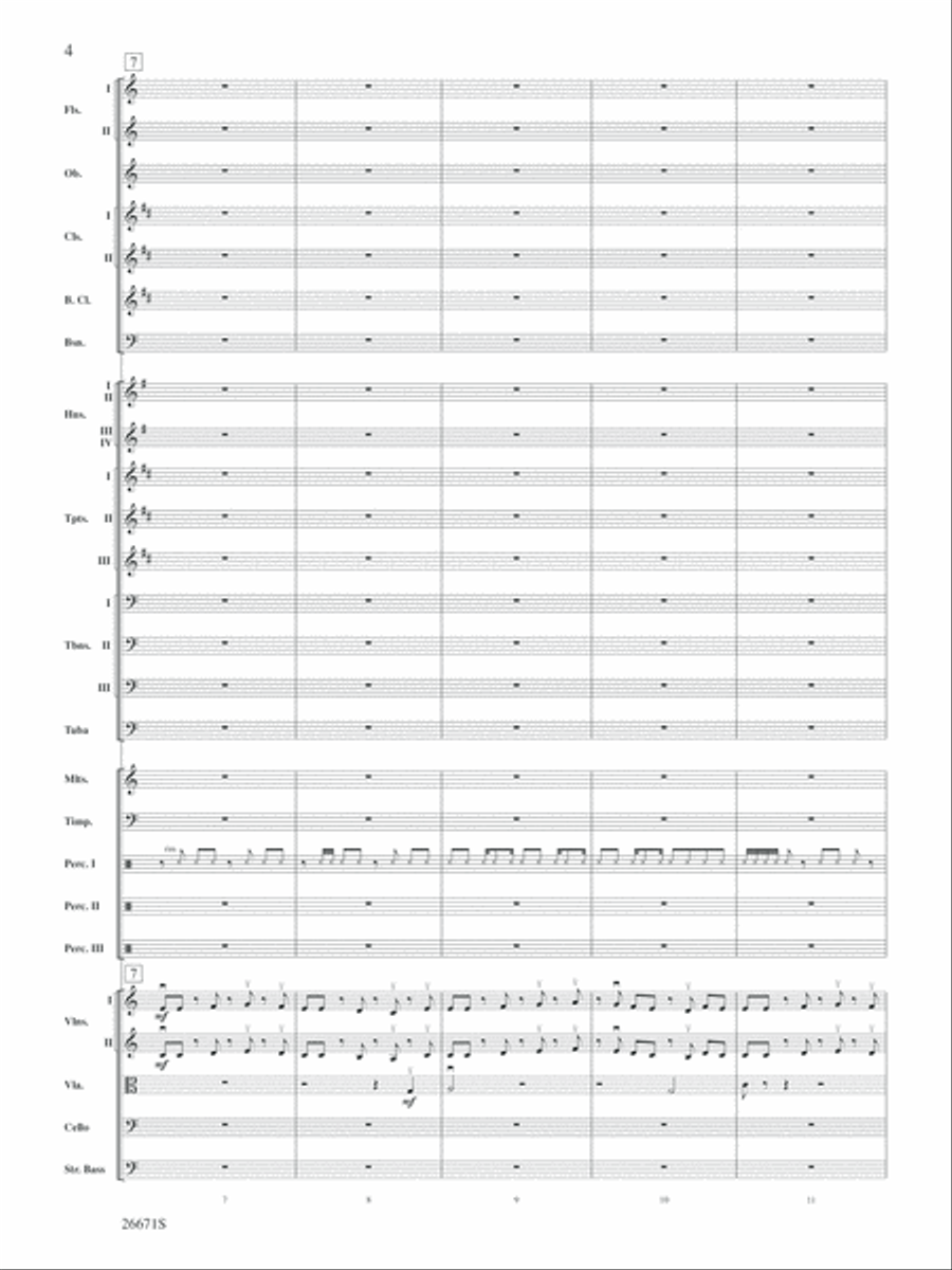 The Story of Mumble Happy Feet: Score Full Orchestra scores gallery preview page 4