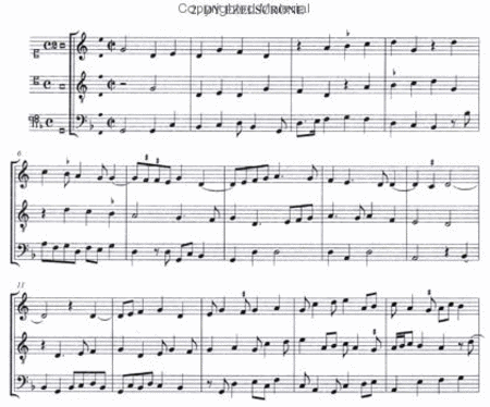 Music from the Glogauer Liederuch - 4 scores
